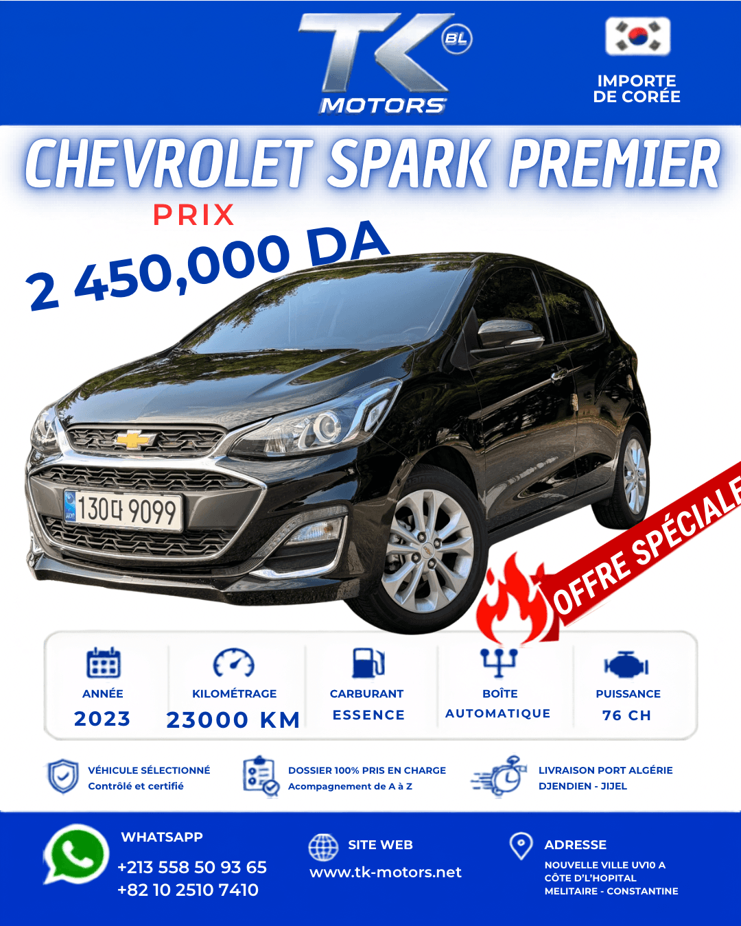 CHEVROLET SPARK 2023