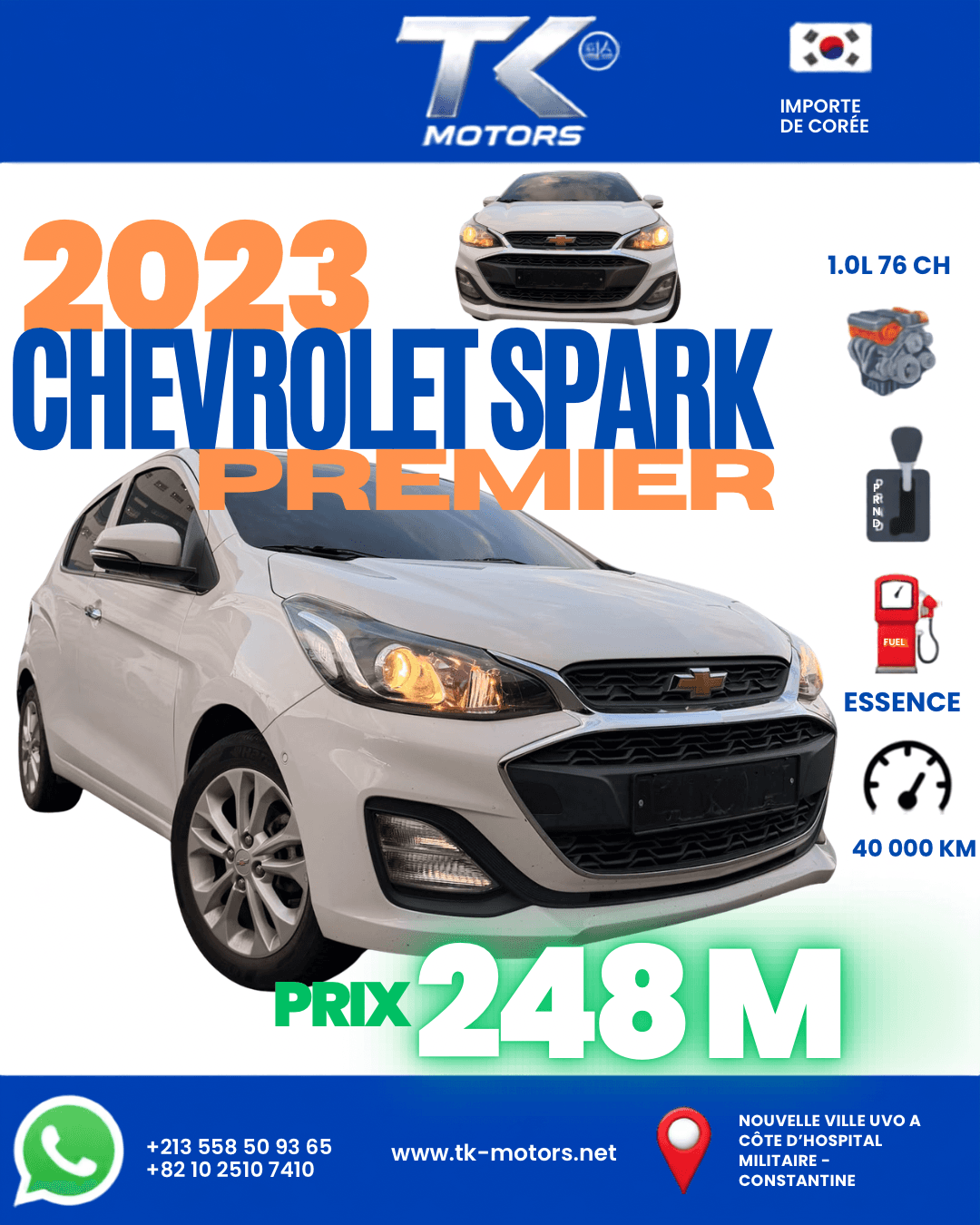 CHEVROLET SPARK 2023